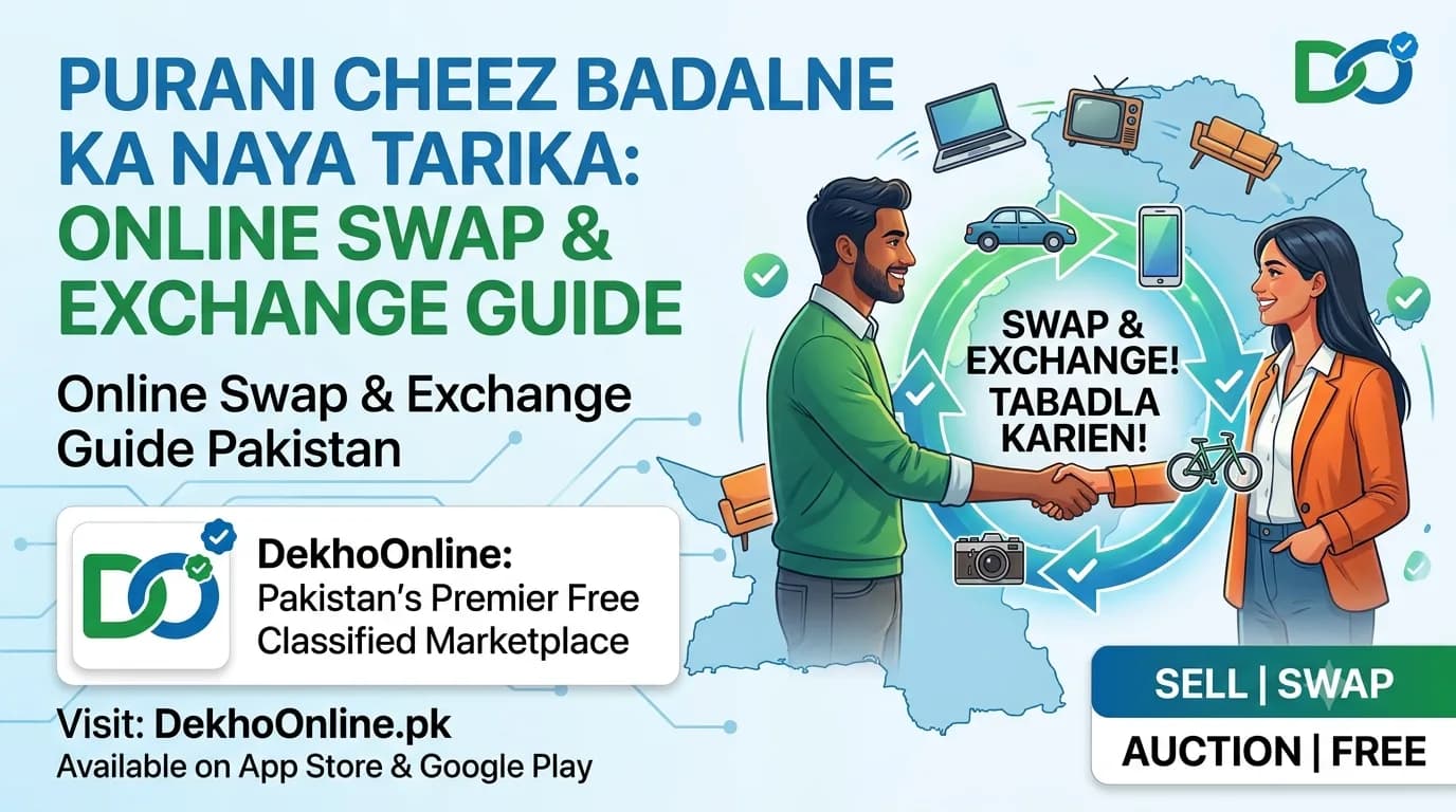 Purani Cheez Badalne Ka Naya Tarika: Online Swap & Exchange Guide in Pakistan
