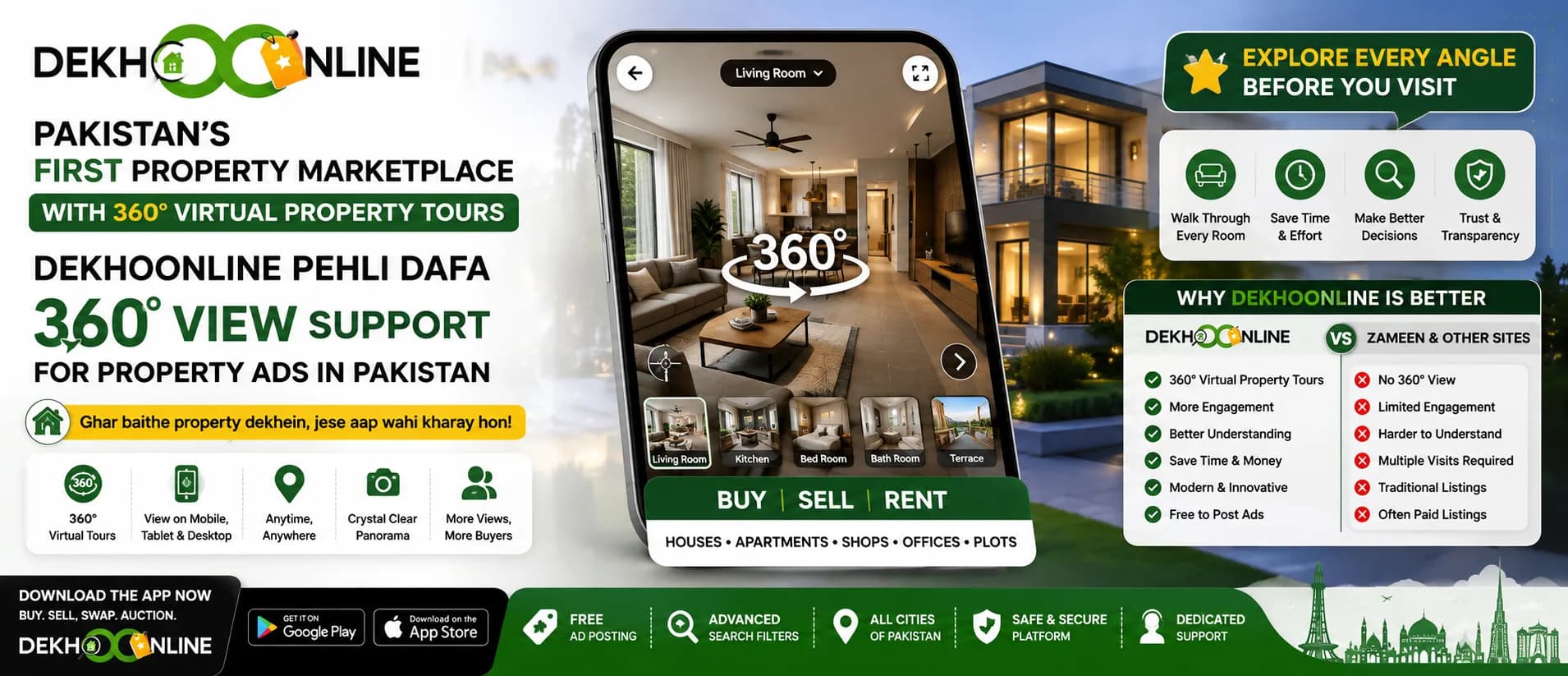 Pakistan's First Property Marketplace with 360° Virtual Property Tours (2026 Guide)